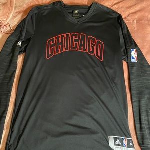 Adidas Chicago Bulls Long Sleeve